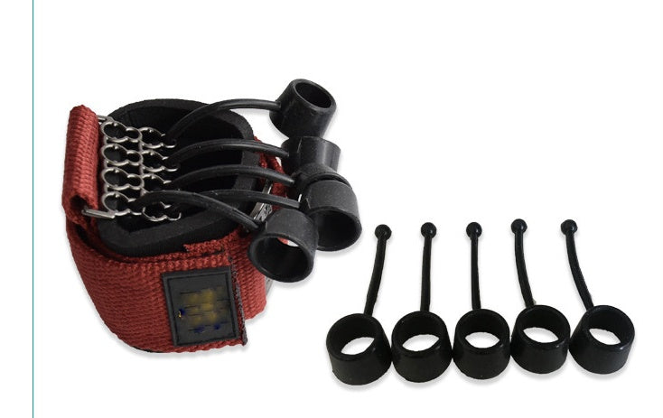 Hand Yoga Resistance Band Finger Gripper Strength Trainer