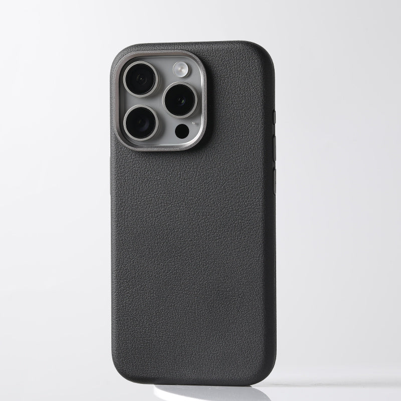 Leather Protective Cover Magsafe Magnetic Por Metal Lens Ip All-inclusive