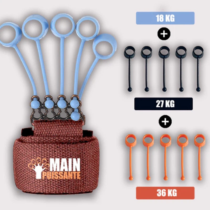 Hand Yoga Resistance Band Finger Gripper Strength Trainer