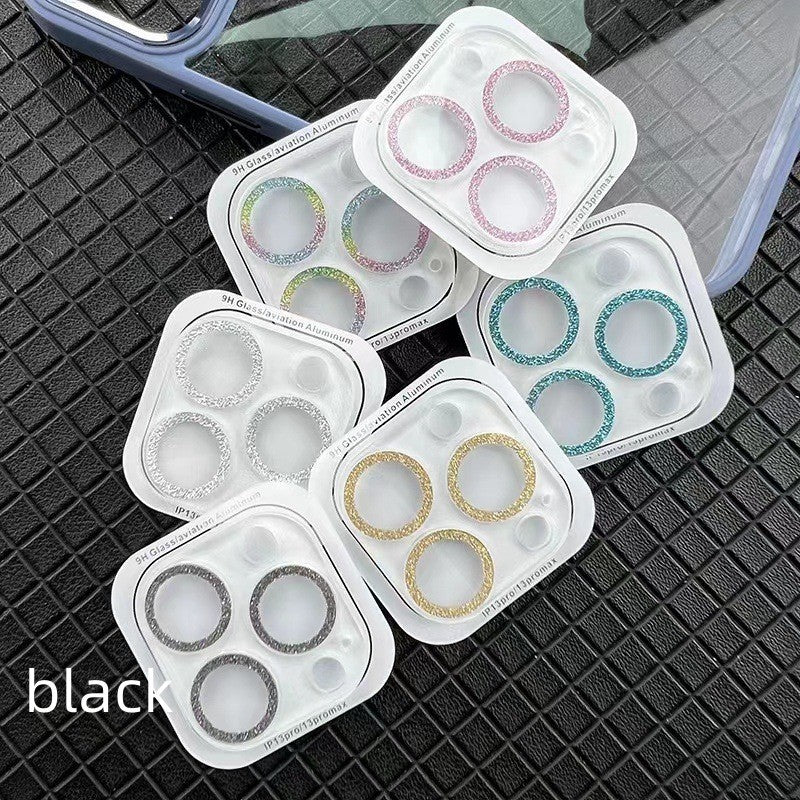 Mobile Phone Integrated Lens Protector Rhinestone