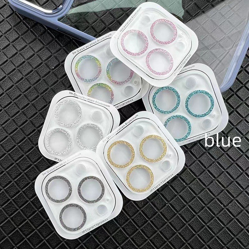 Mobile Phone Integrated Lens Protector Rhinestone