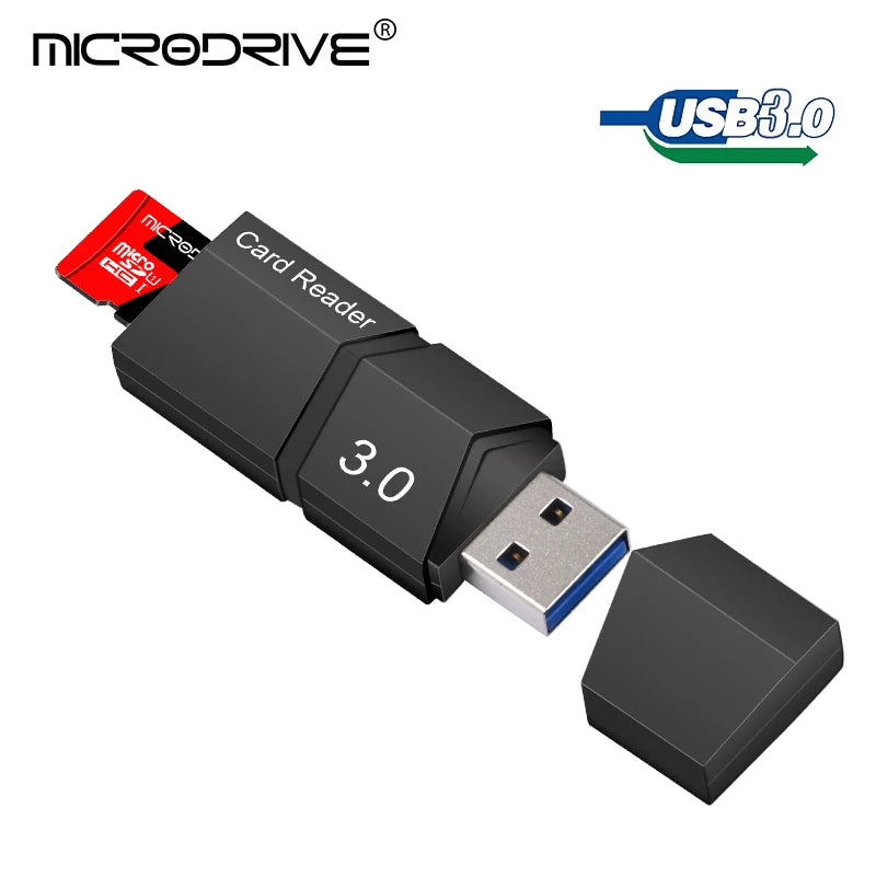 High-Speed USB 3.0 Micro SD Card Reader