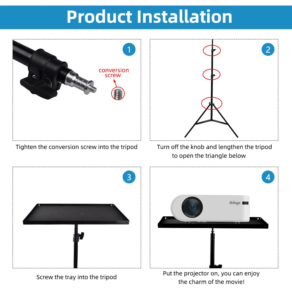 Extendable Projector Bracket Tripod