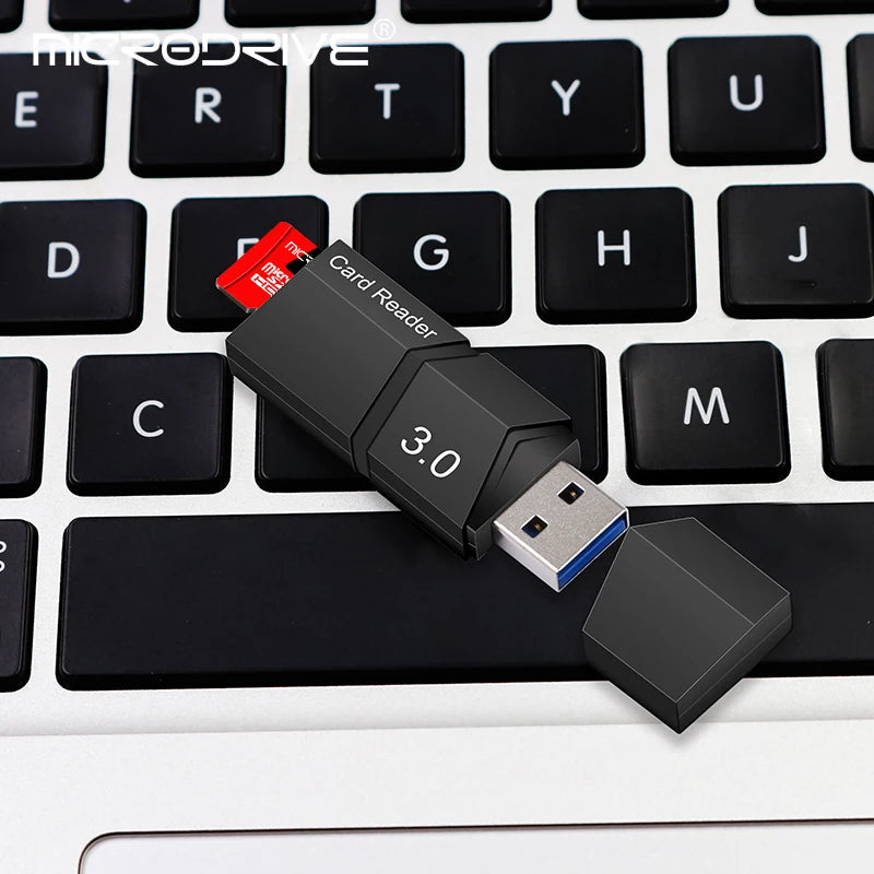 High-Speed USB 3.0 Micro SD Card Reader