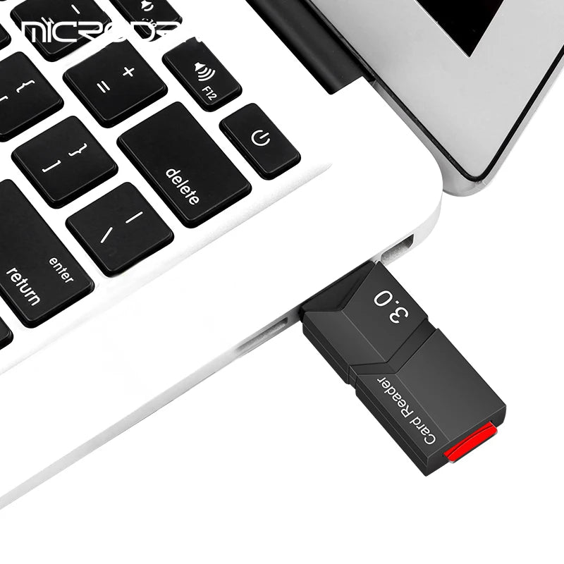 High-Speed USB 3.0 Micro SD Card Reader