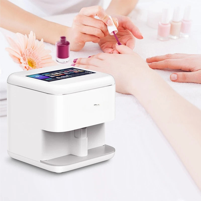 Intelligent 3D Nail Painting Machine