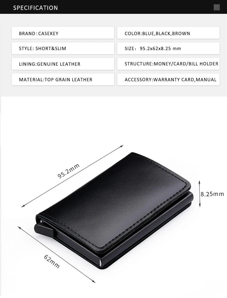 Anti-Theft RFID Slimjack Wallet