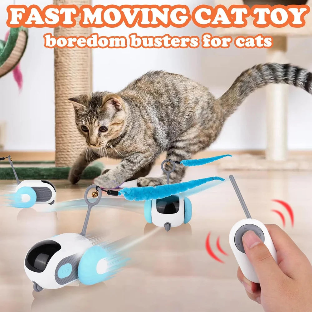 Smart Cat Toy - Automatic Moving Remote Controlled Car