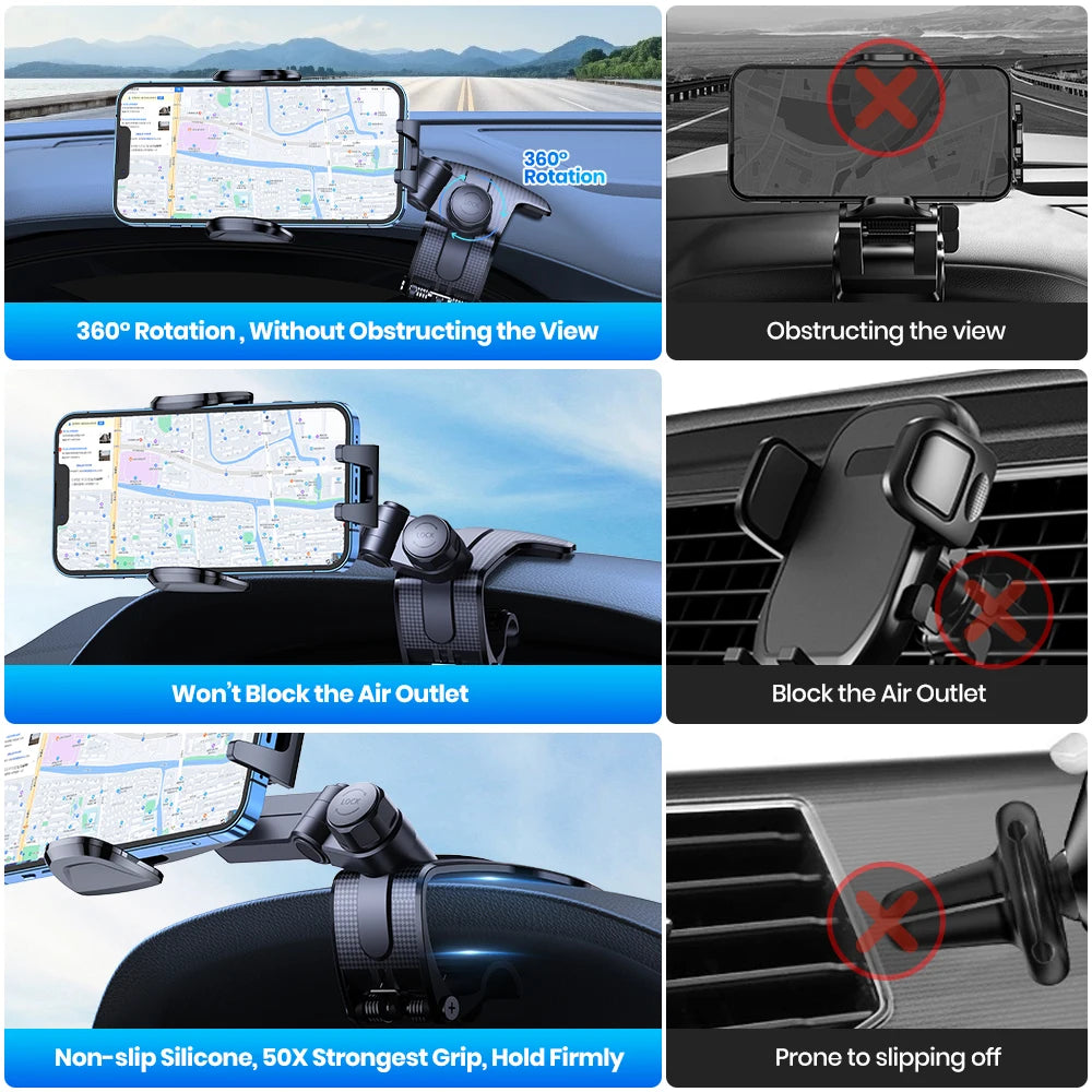 TOPK Dashboard Mobile Car Phone Holder