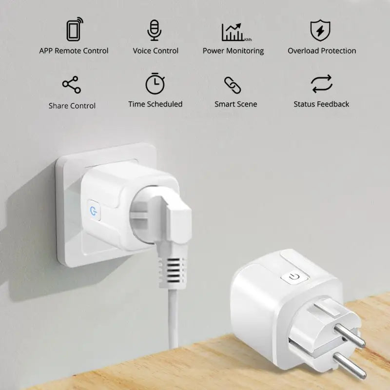 WiFi Smart Socket 20A with Power Monitoring