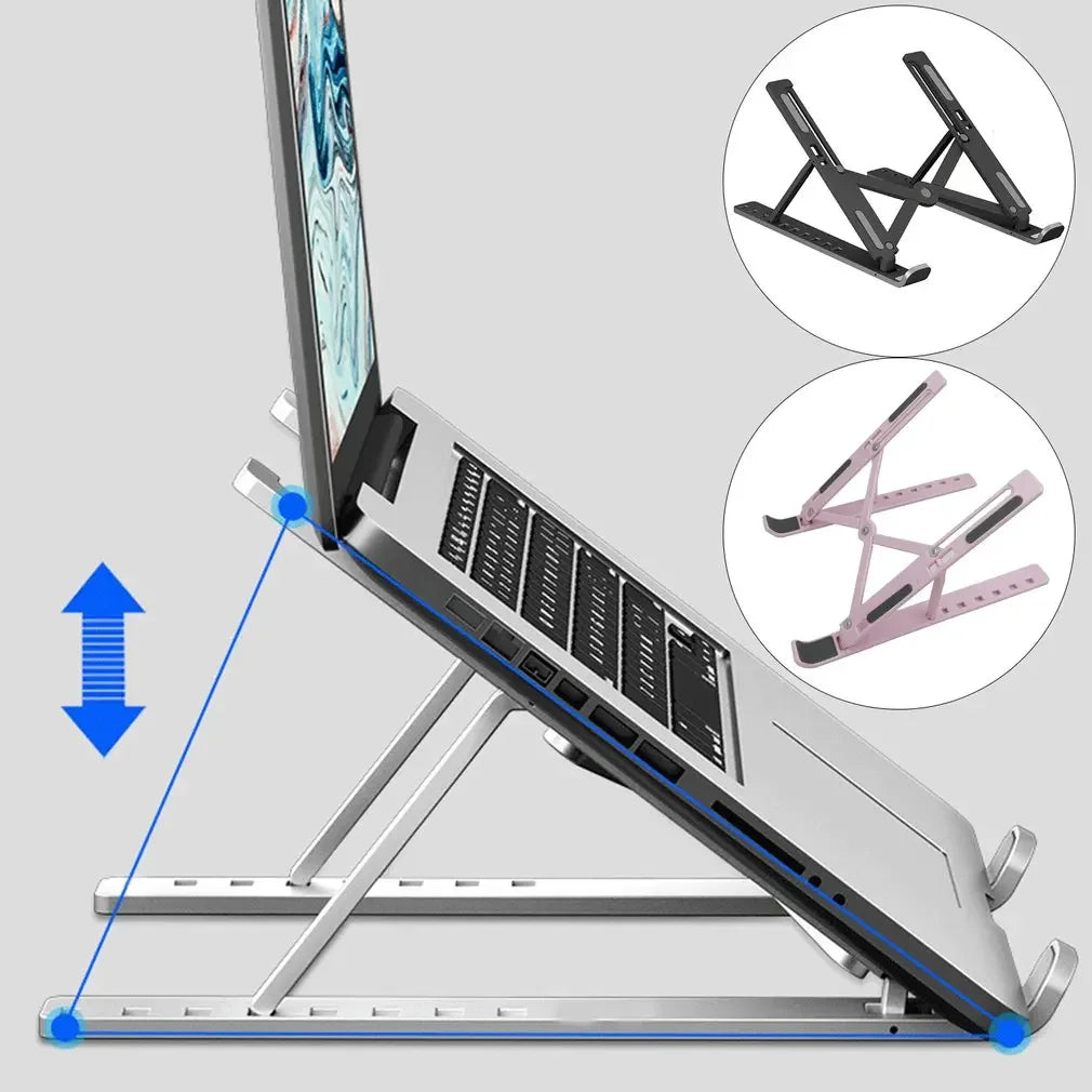 Foldable Laptop Stand Notebook Support Base Holder Adjustable for Computer