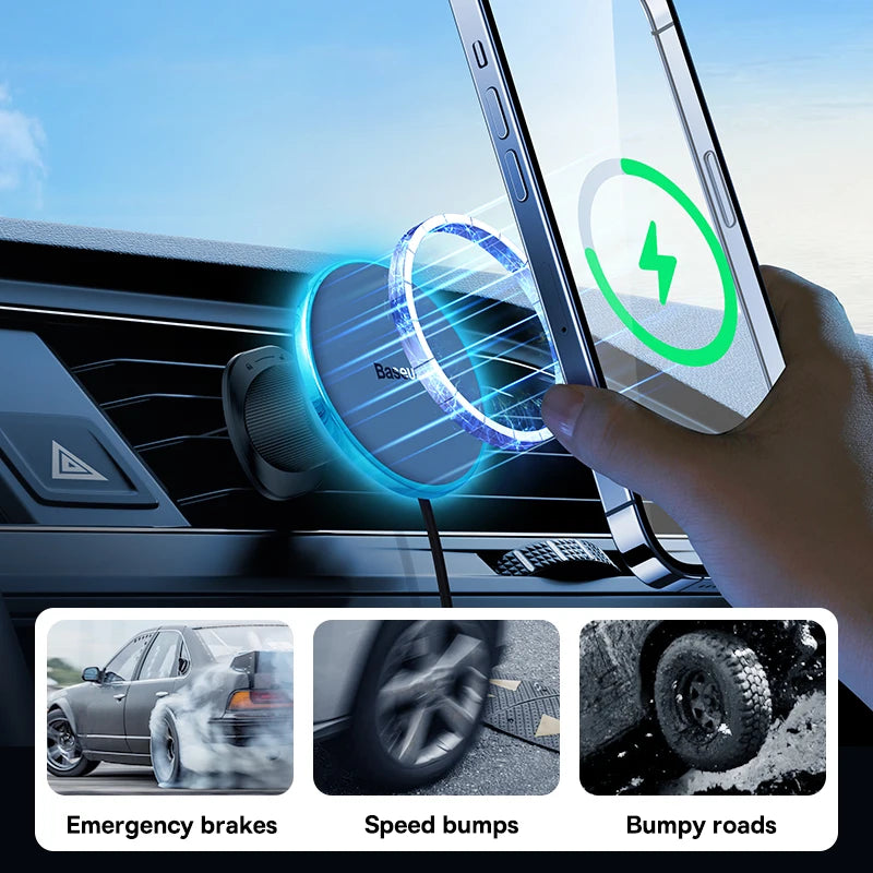 Magnetic Wireless Car Charger