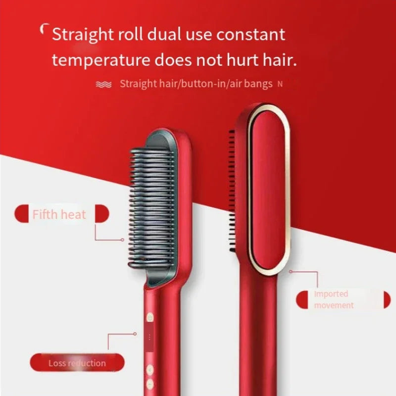 Professional 3-in-1 Negative Ion Hair Straightener