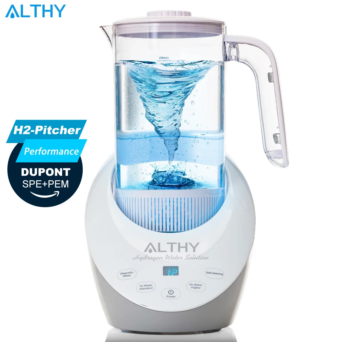 ALTHY Hydrogen Water Pitcher Generator