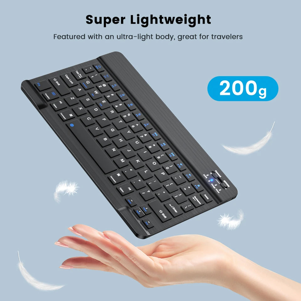 Bluetooth Wireless Rechargeable Keyboard and Mouse