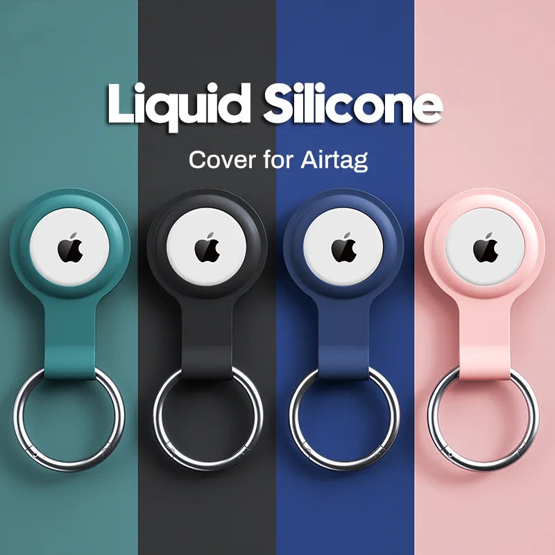 Liquid Silicone Protective Case for Apple AirTags