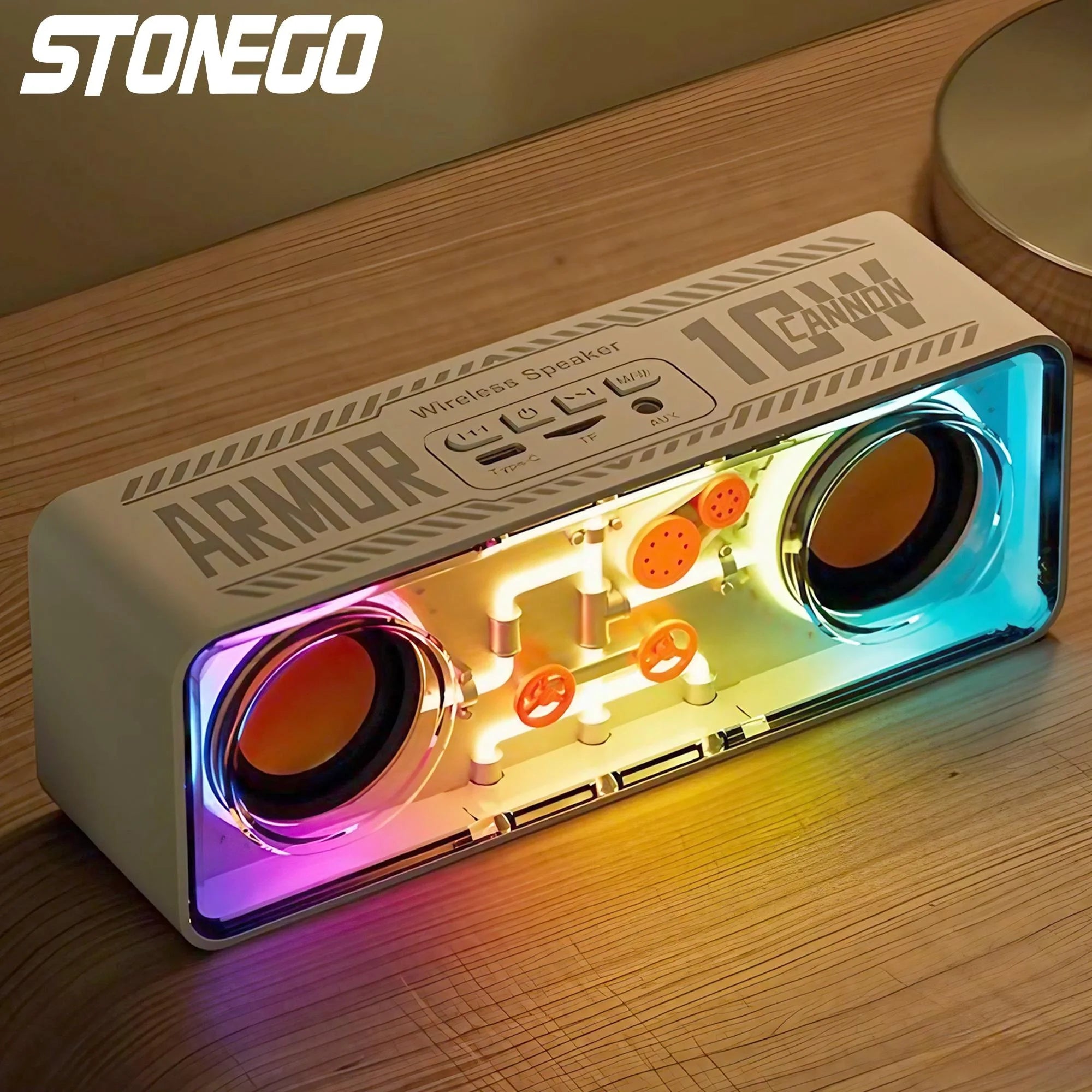 STONEGO Punk Style Dual Speakers