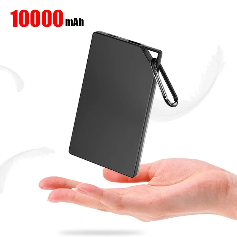 Thin 8mm Mini Power Bank - 10,000mAh