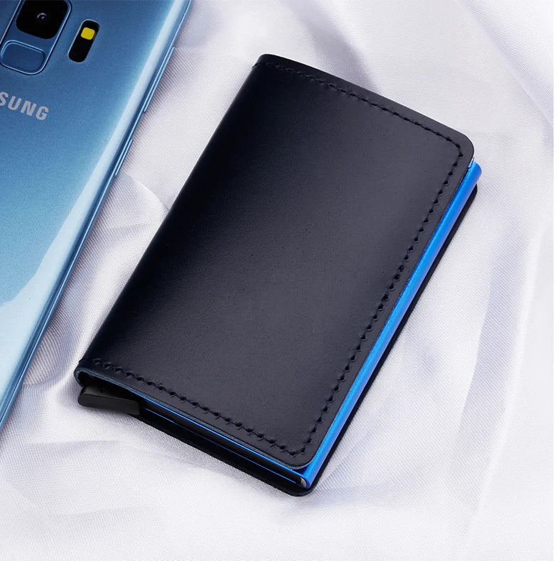 Luxury Business Leather Wallet with RFID