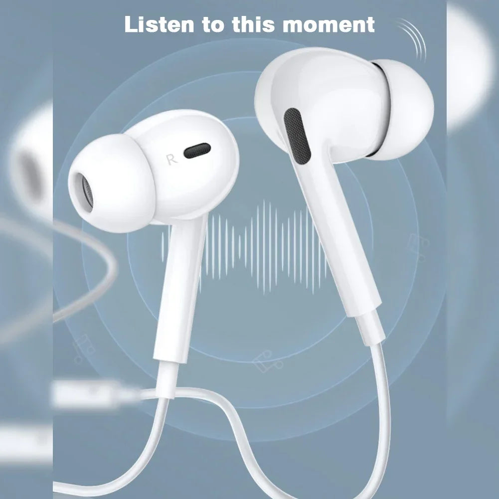 Wired Bluetooth Earbuds for iPhone