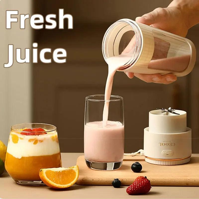 Portable Wireless Electric Juicer