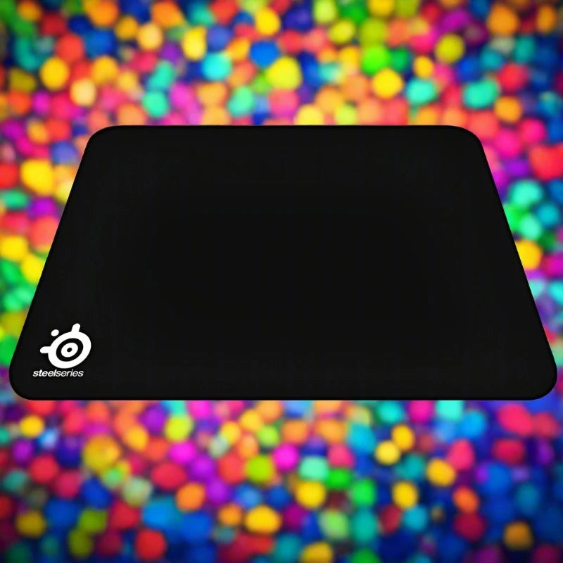 Non-Slip Mouse Mat - Black Rubber Gaming and Office Pad