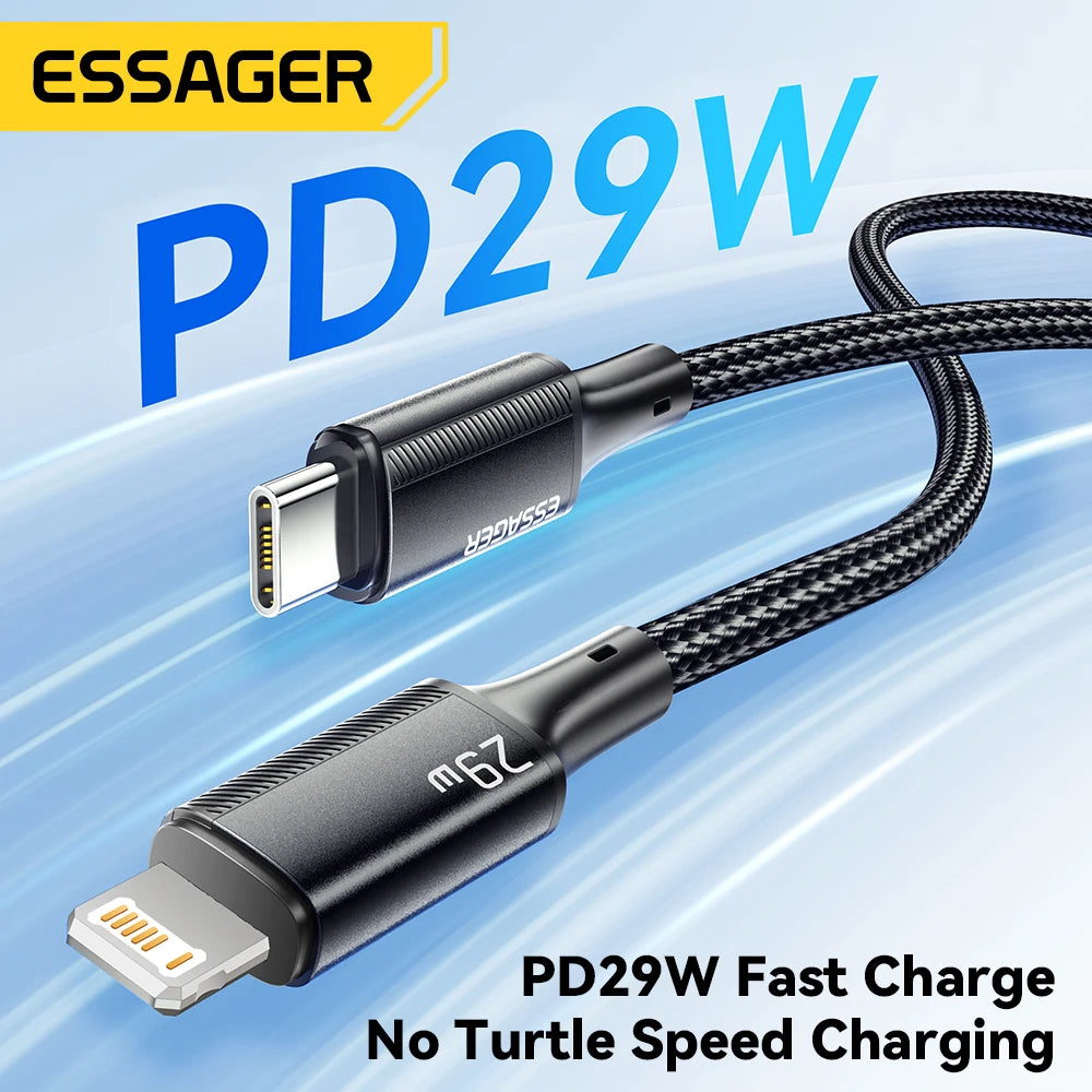 USB C Cable For iPhone 27W PD Fast Charging