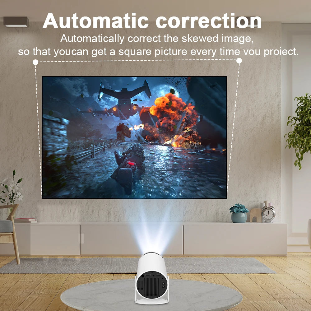 Transpeed 4K Wifi6 Projector - HY300 Pro Android 11 Home Cinema