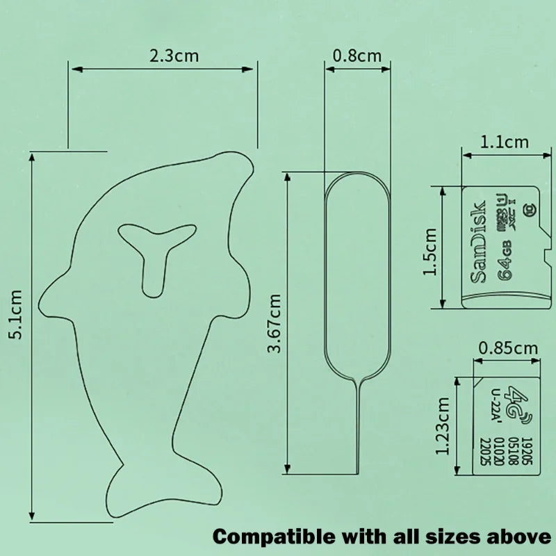 Dolphin SIM Card Ejection Pin