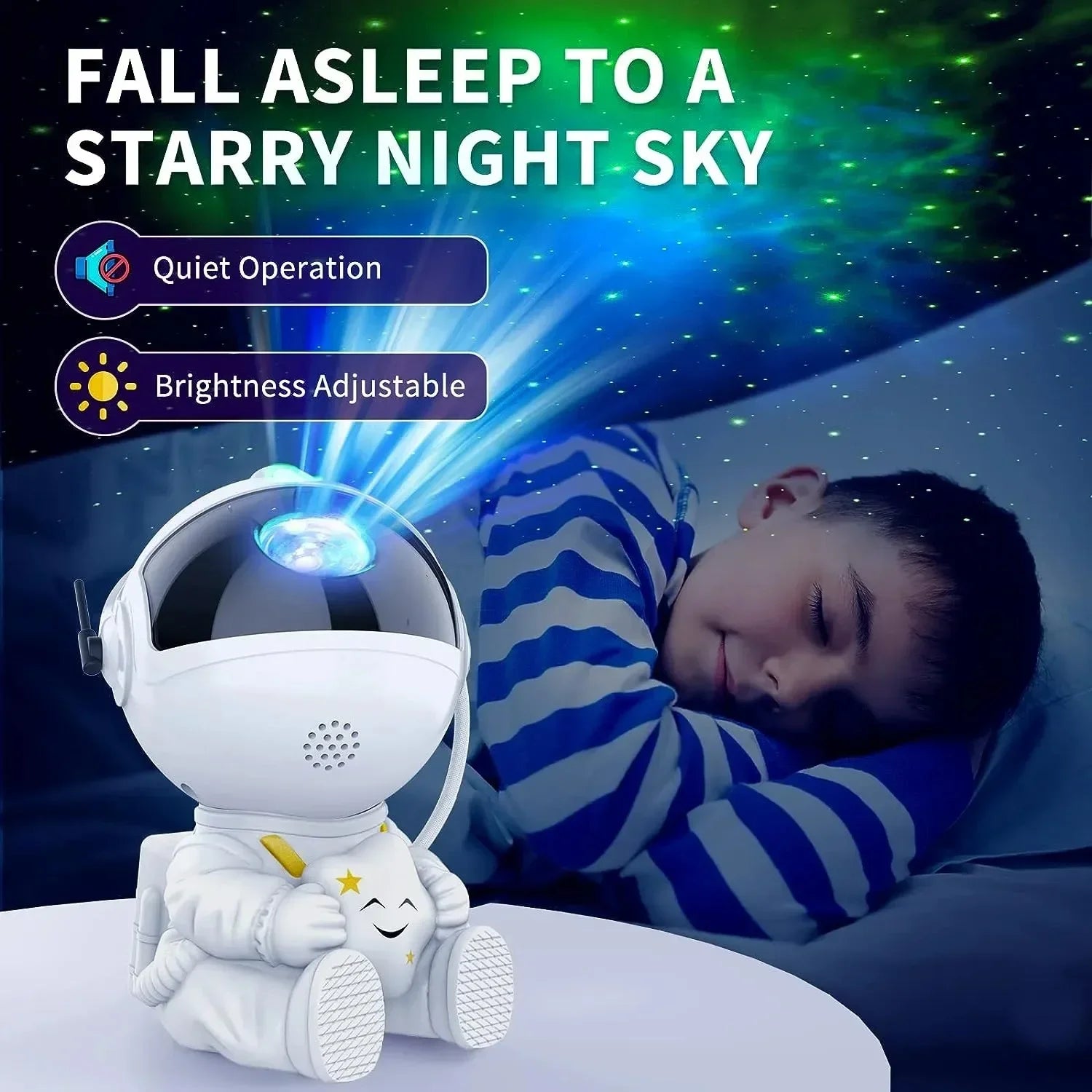 Galaxy Star Astronaut LED Projector