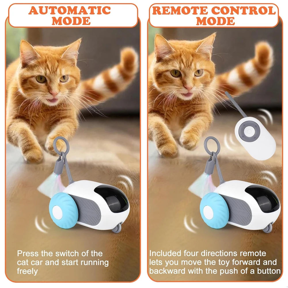 Smart Cat Toy - Automatic Moving Remote Controlled Car