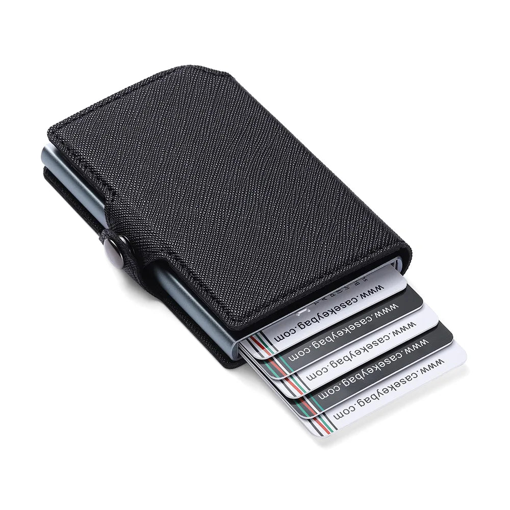 Casekey Denim Leather Pop-Up Wallet