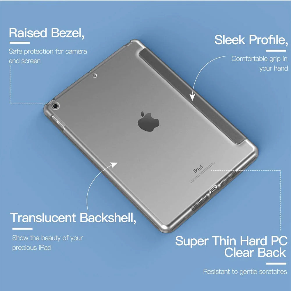 Trifold Magnetic Flip Smart Cover for Apple iPad