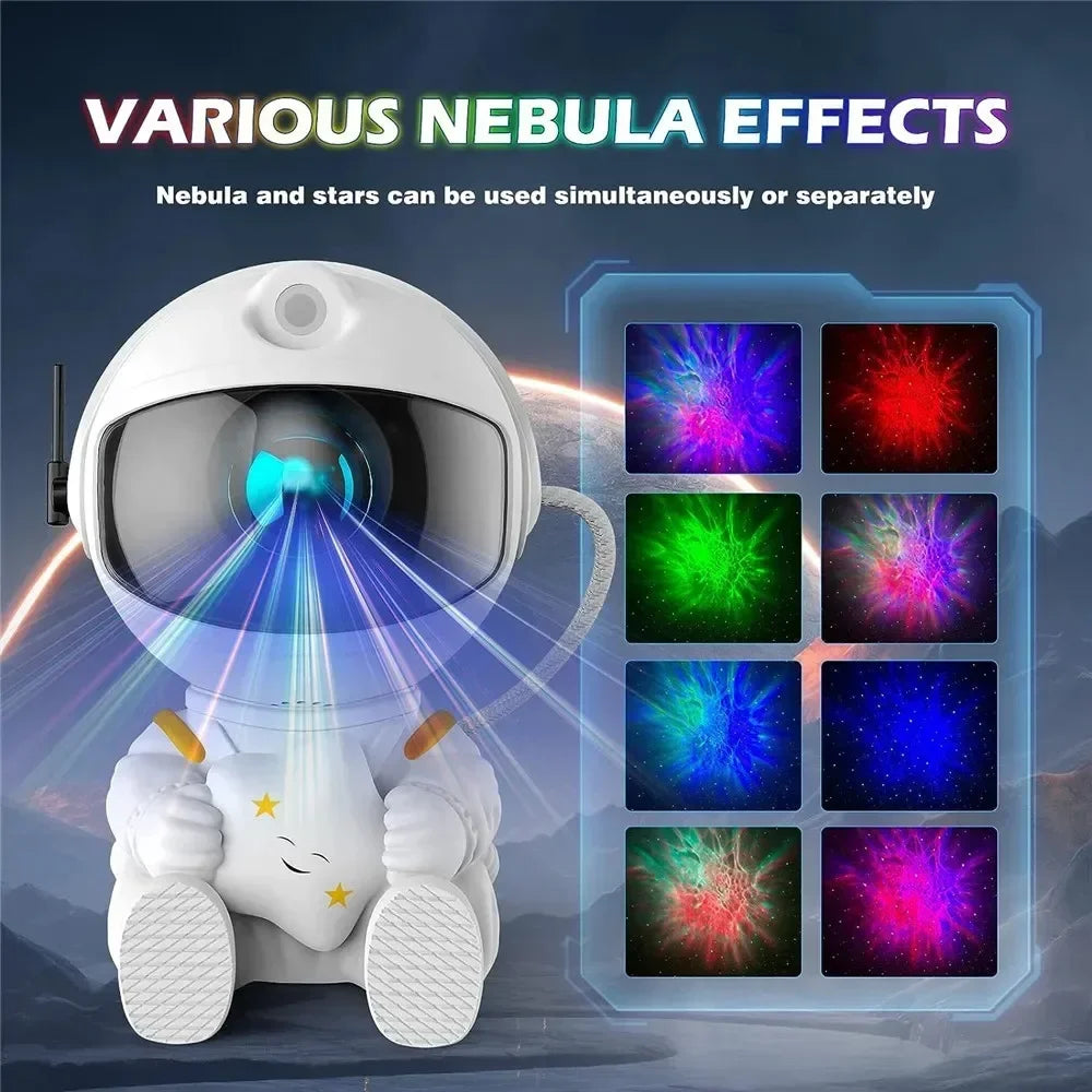 Galaxy Star Astronaut LED Projector