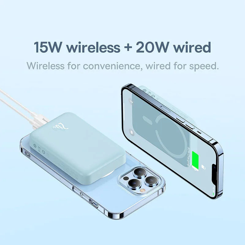 Mini Magnetic Wireless Power Bank