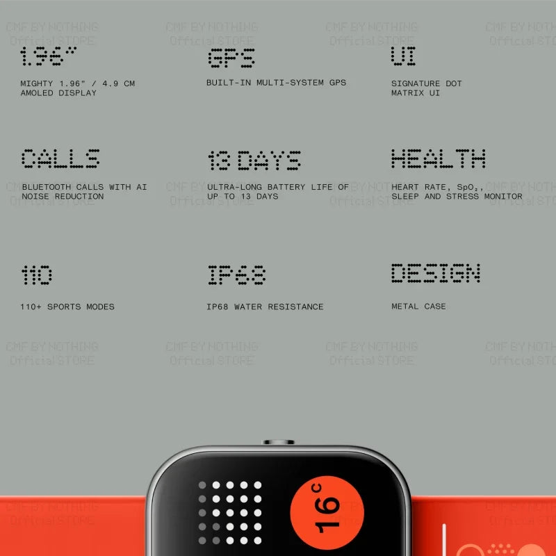 Global Version CMF by Nothing Watch Pro