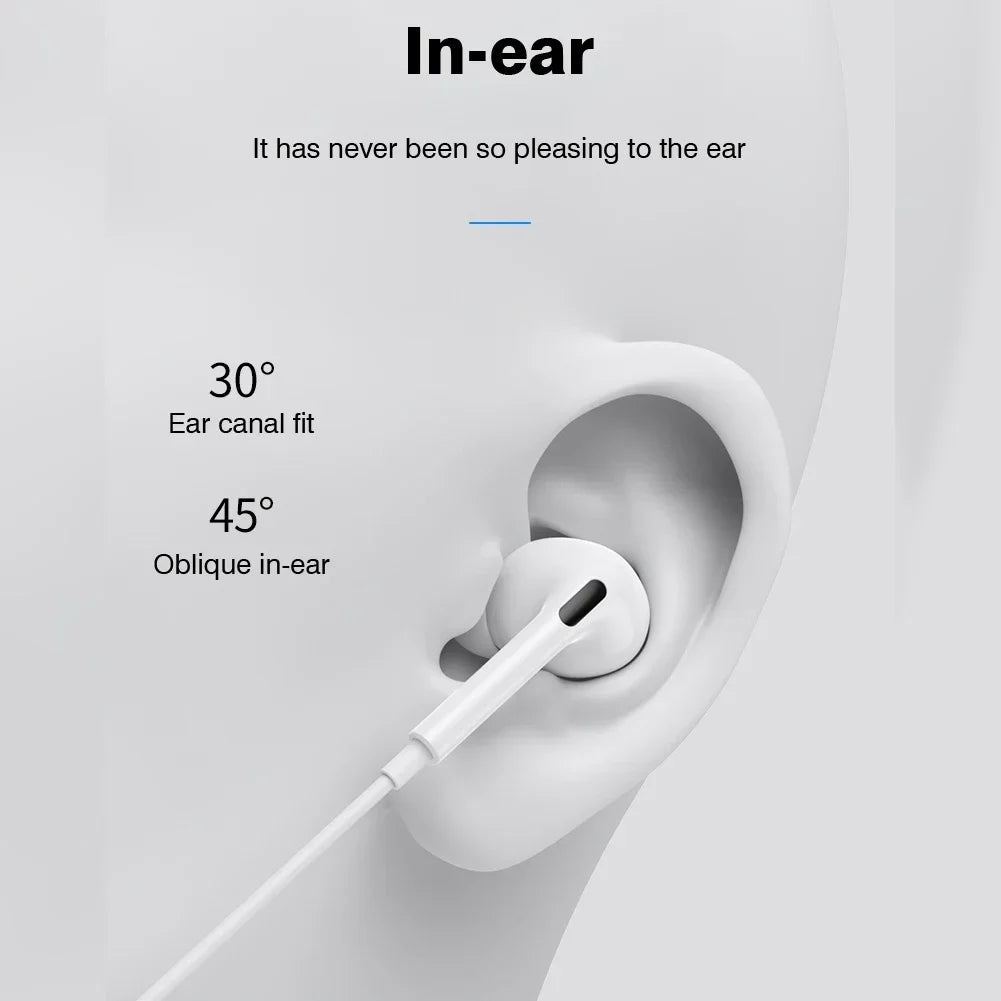 Wired Bluetooth Earbuds for iPhone