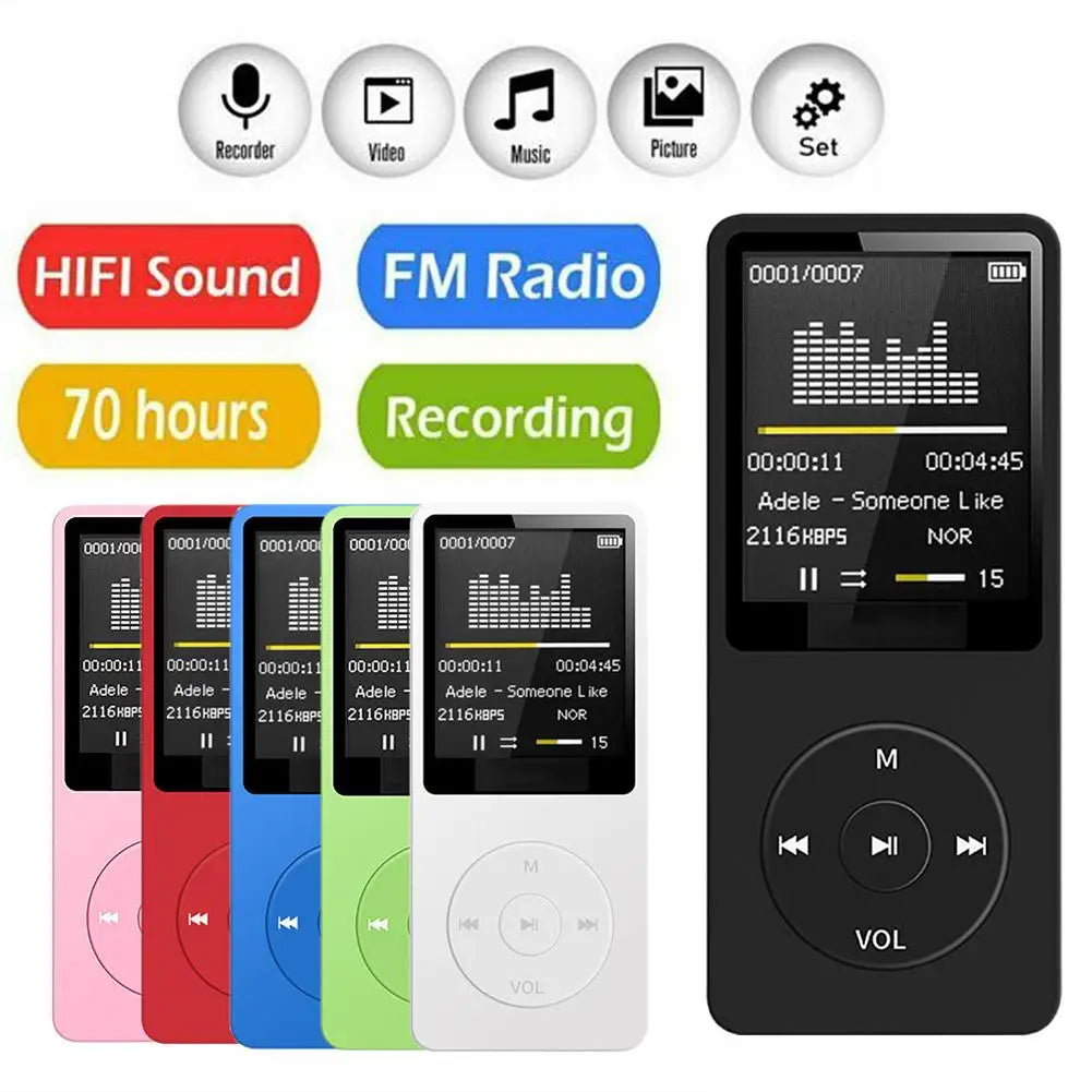 Bluetooth-Compatible Lossless MP3 Music Player