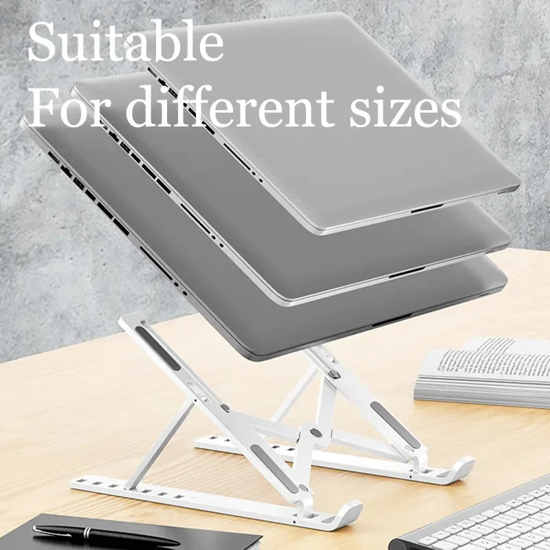 Foldable Laptop Stand Notebook Support Base Holder Adjustable for Computer