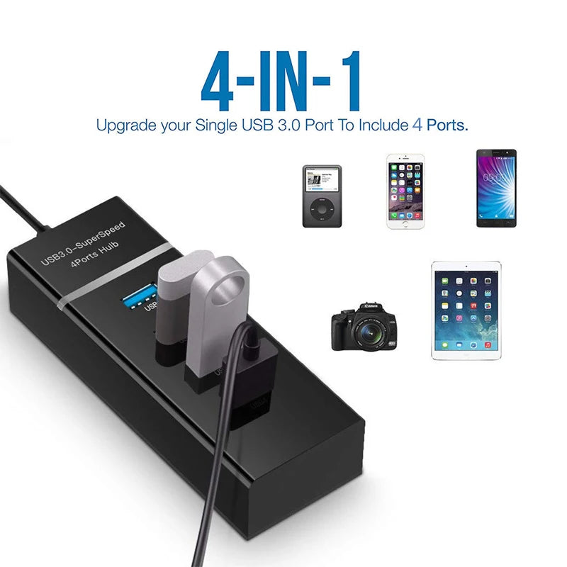 USB 3.0 High Speed Multiport Hub - 4/7 Ports