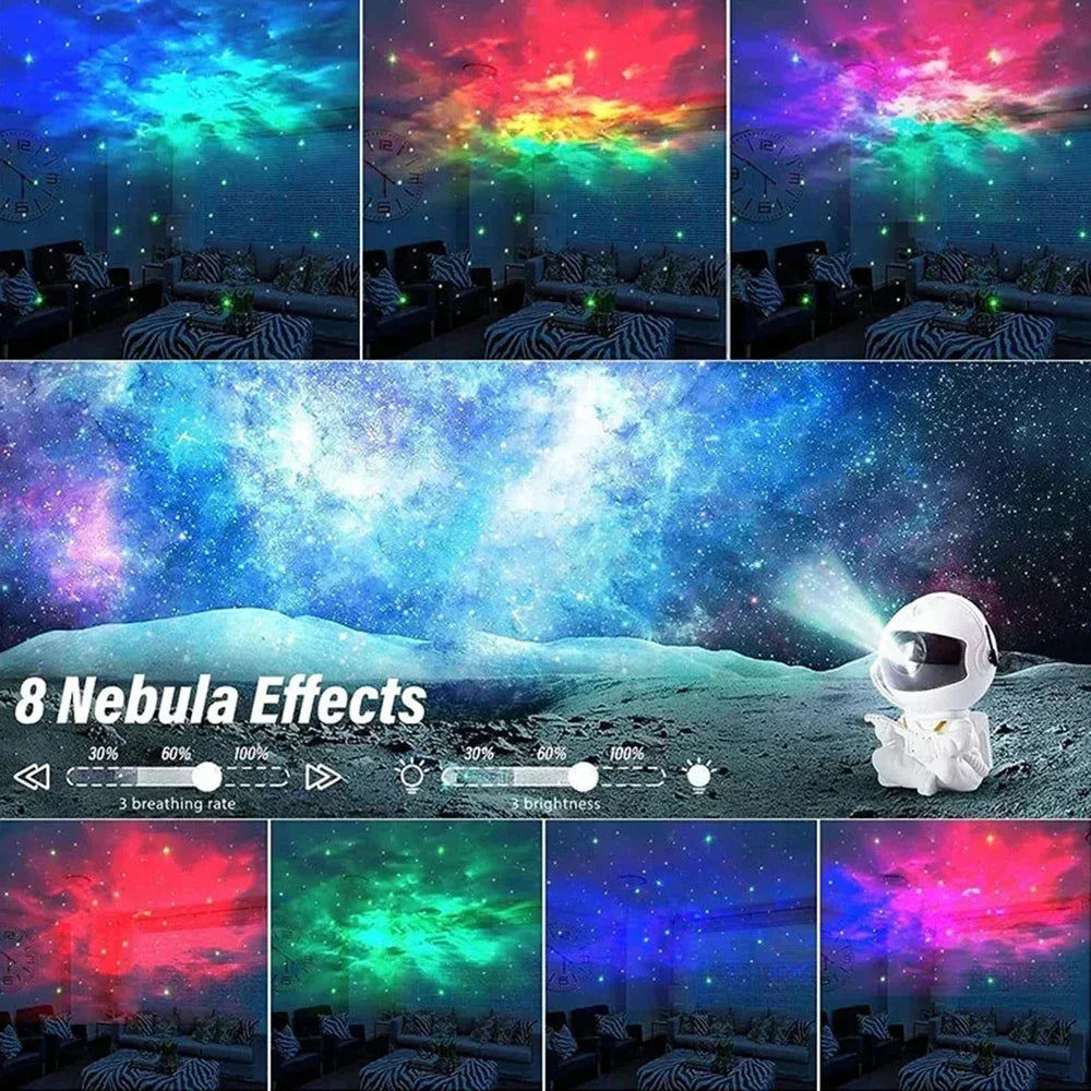 Galaxy Star Astronaut LED Projector