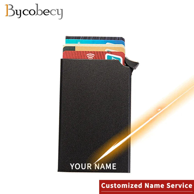 Bycobecy Personalized RFID Smart Wallet