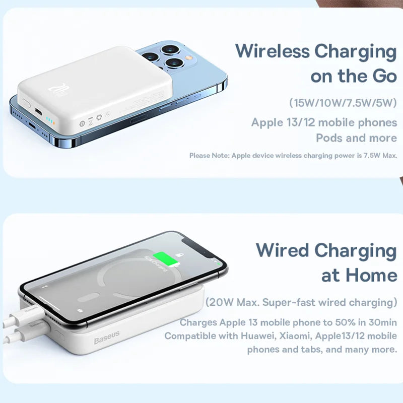 Mini Magnetic Wireless Power Bank