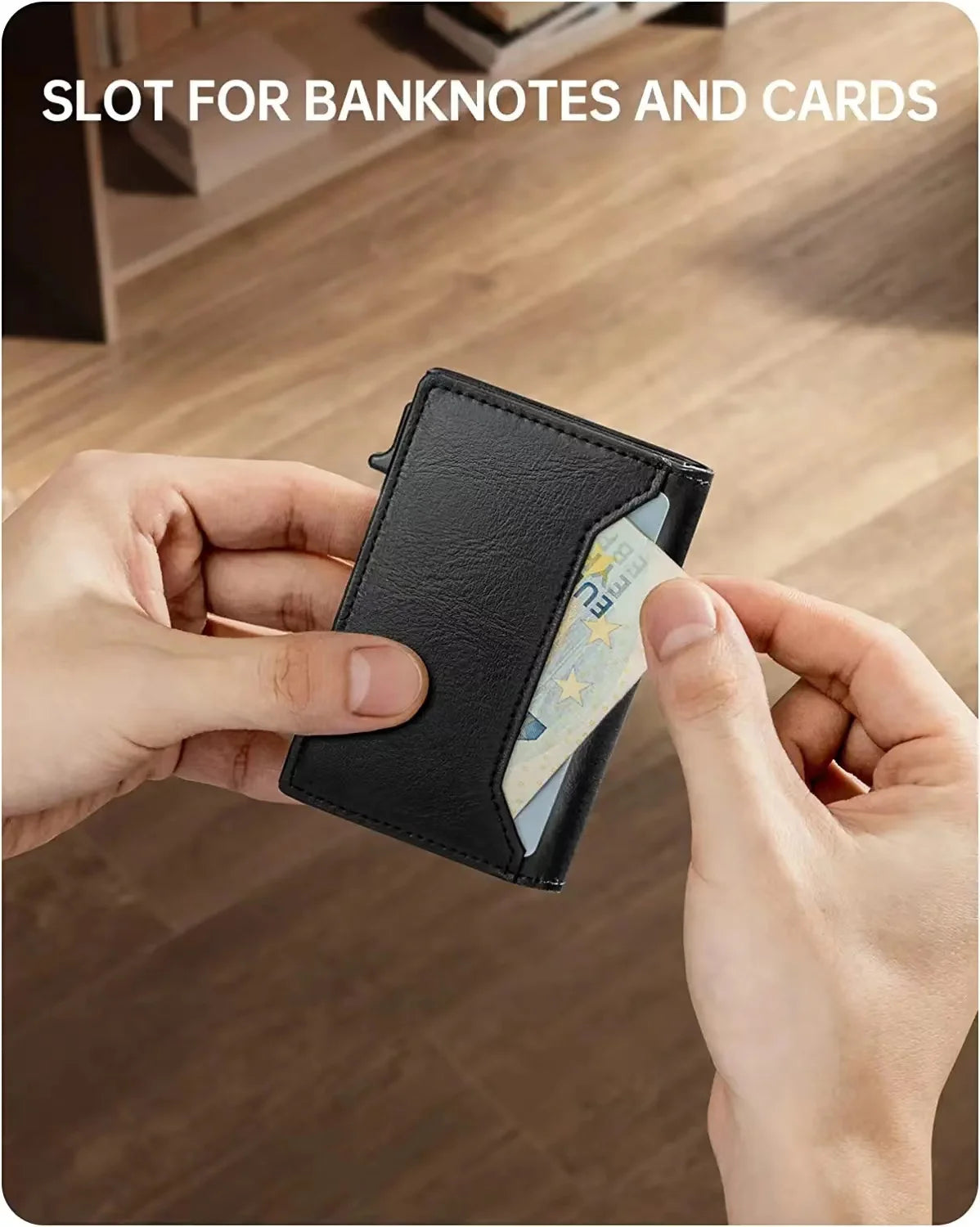 YE TREE Smart Elastic Leather Wallet