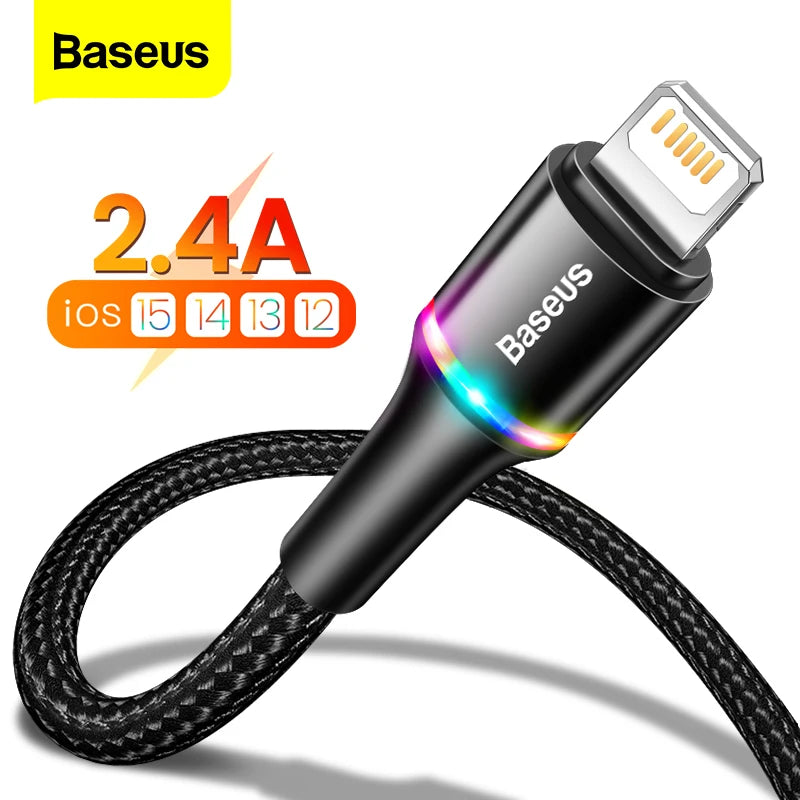 Baseus Lighting USB Cable for iPhone - Fast Charging