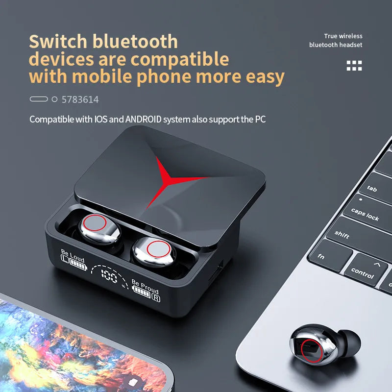 Wireless Touch Control Gaming Headsets