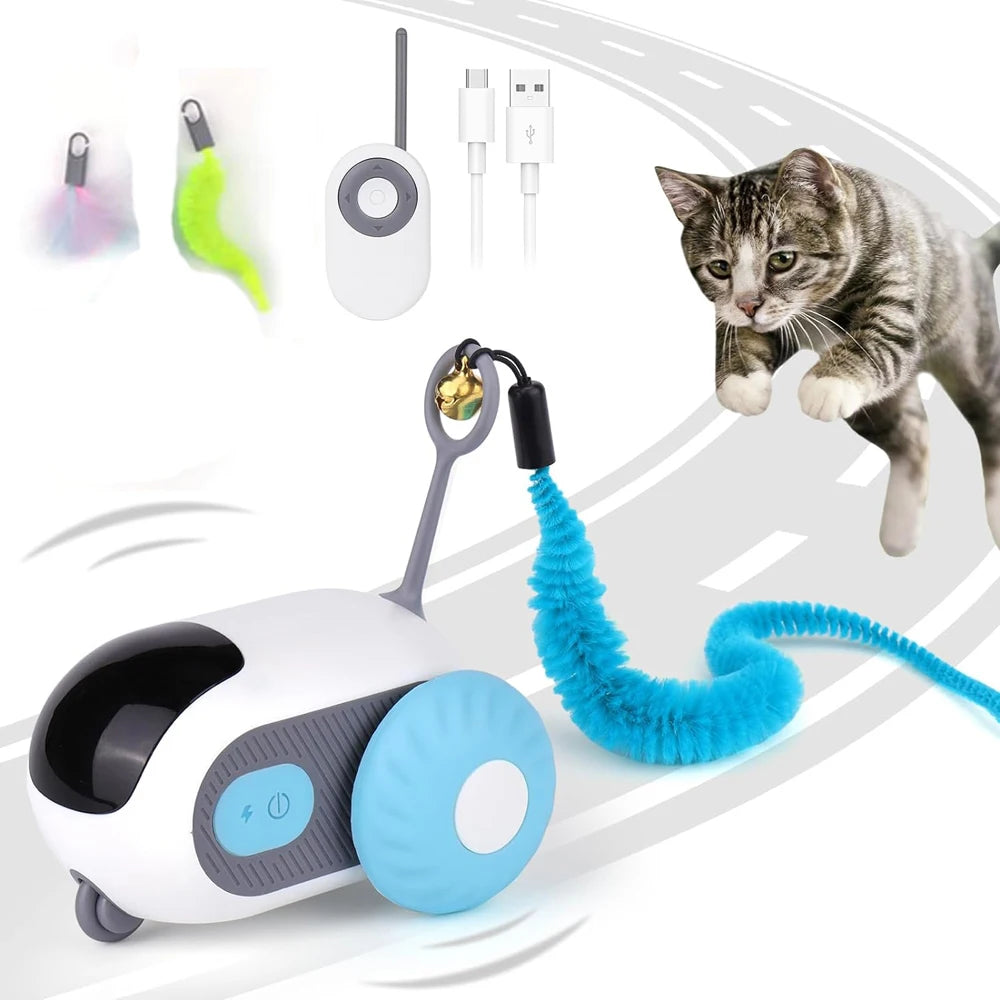 Smart Cat Toy - Automatic Moving Remote Controlled Car