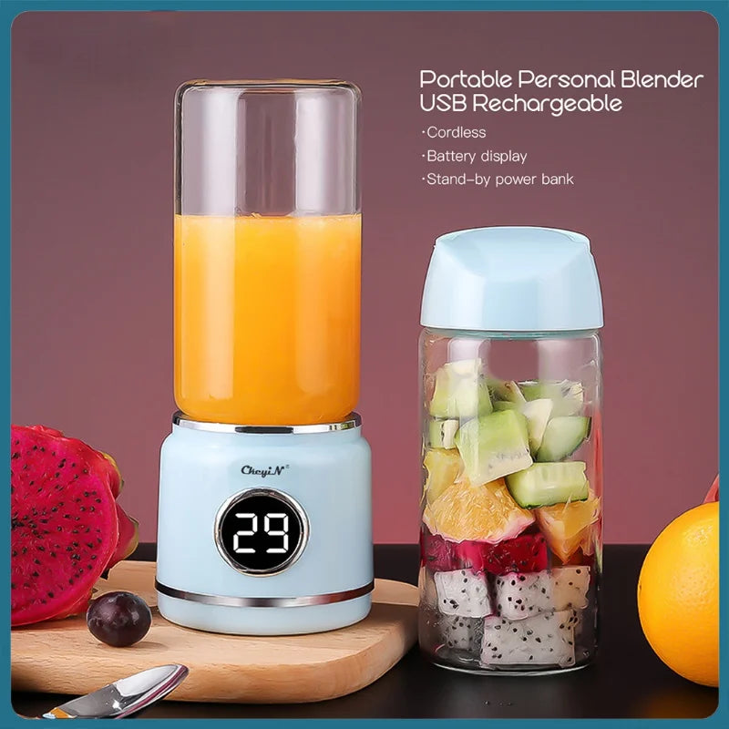 CkeyiN 6 Blades Portable Juicer Blender