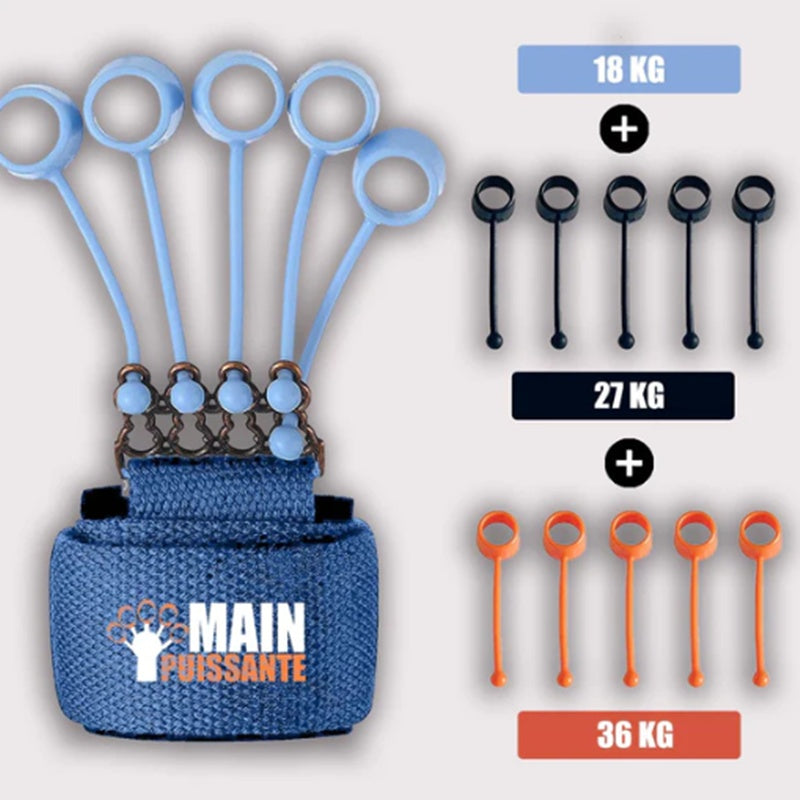 Hand Yoga Resistance Band Finger Gripper Strength Trainer